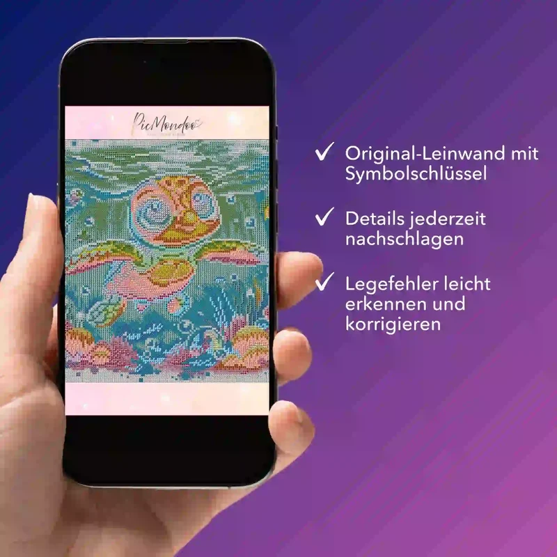 Digitale Bildmappe - Lotta, die kleine Meeresschildkröte