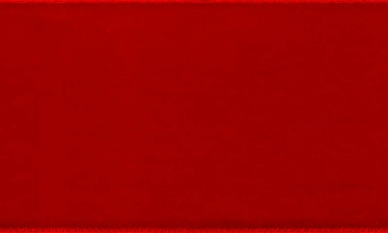 Samtband 50mm rot