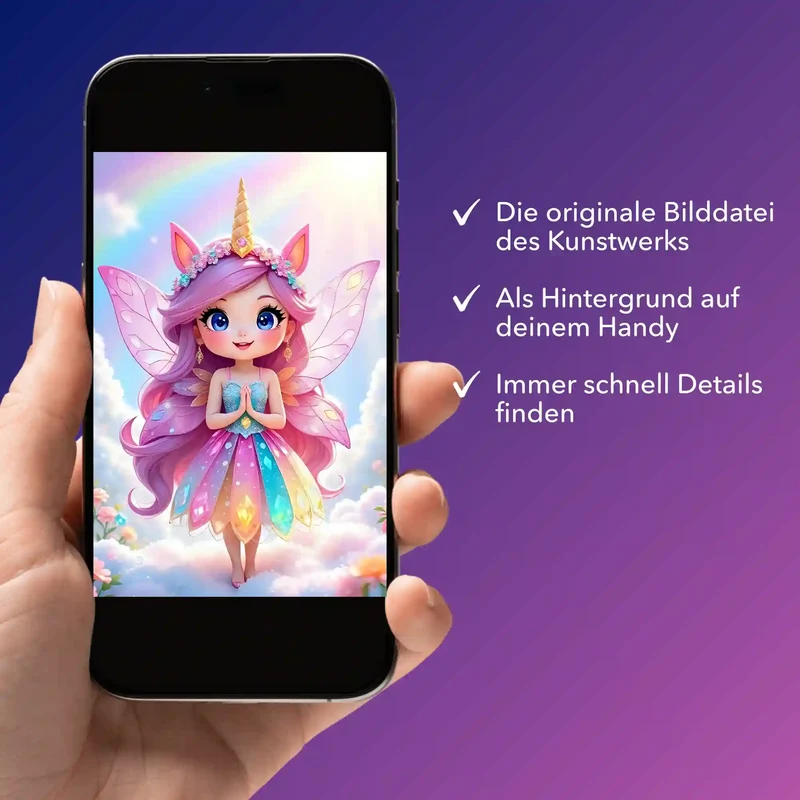 Digitale Bildmappe - Fairydust Special - Fee im Wolkenreich