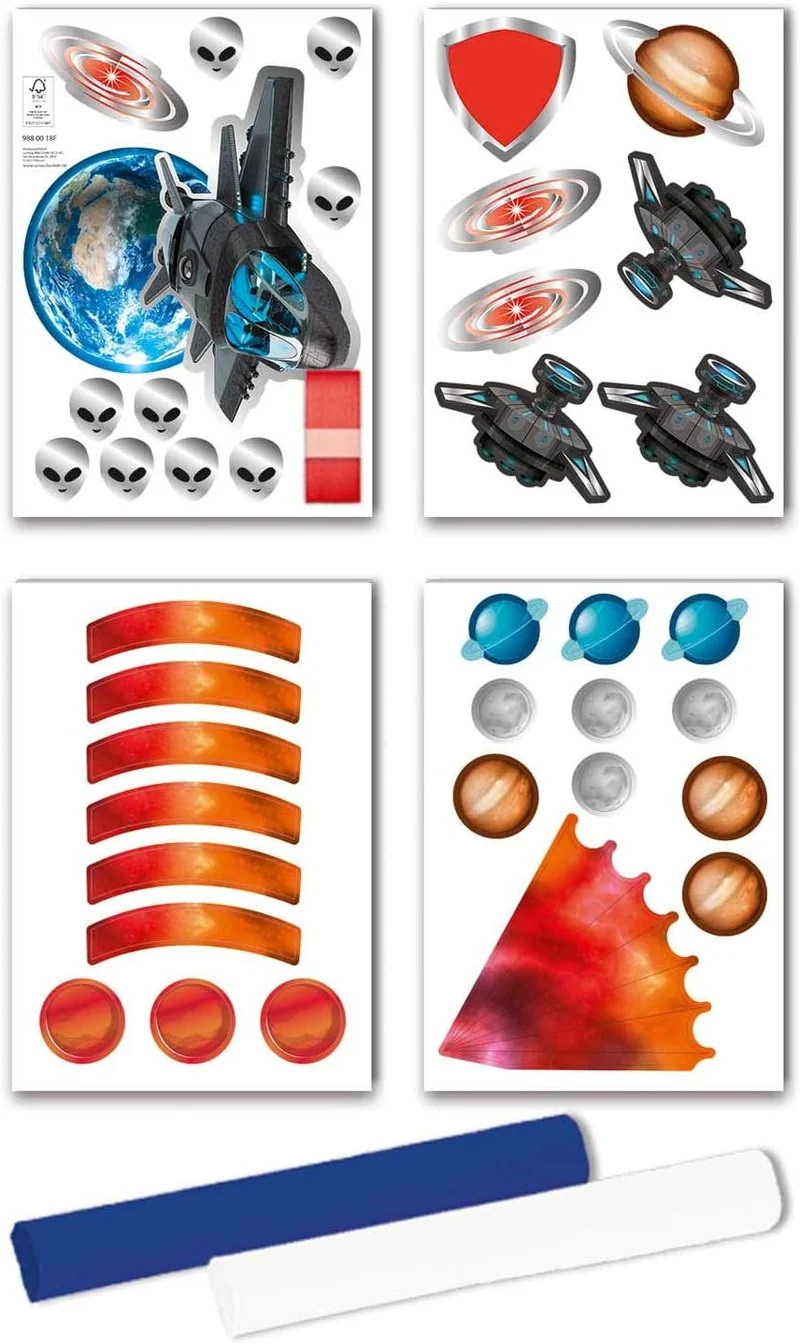 Ursus Schultüten-Bastelset Spaceship 68 cm