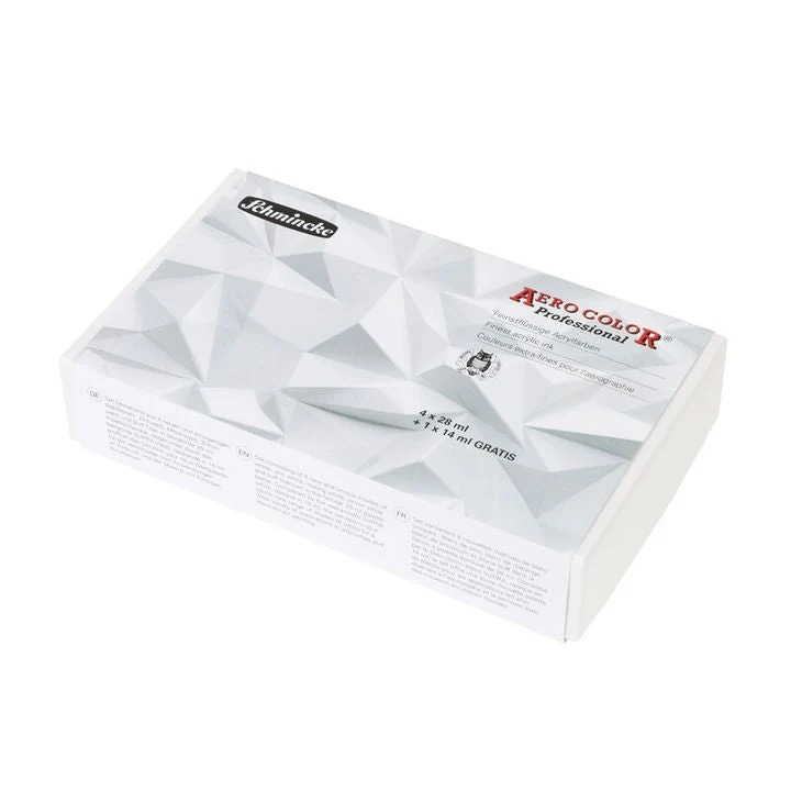 Schmincke Aero Color White Set, 4 x 28 ml and 1 x 14 ml
