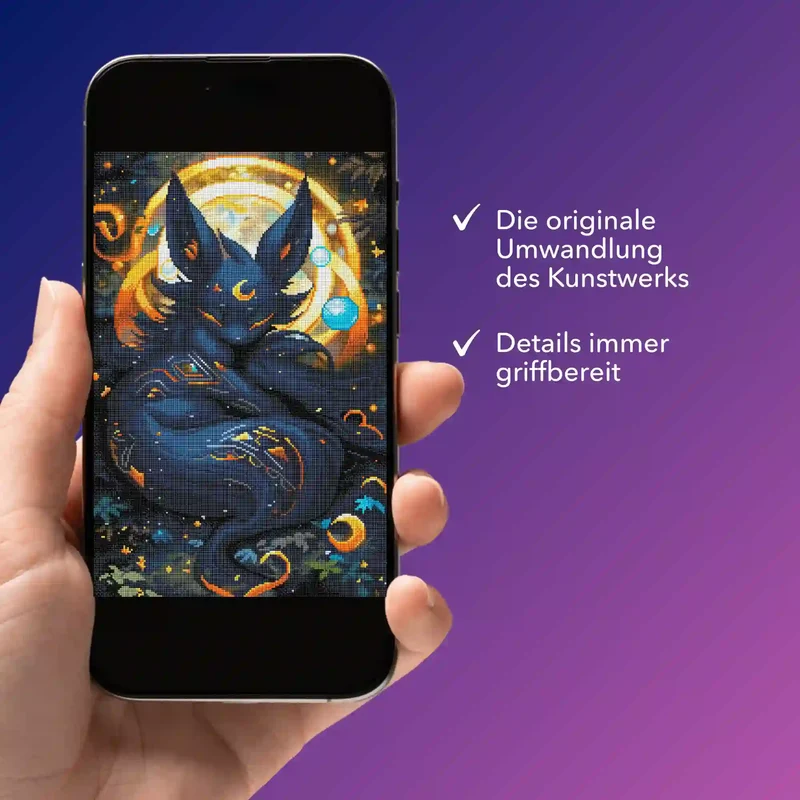 Digitale Bildmappe - Mystisches Nachtwesen