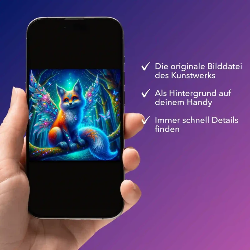 Digitale Bildmappe - Fairy Fox of Magic