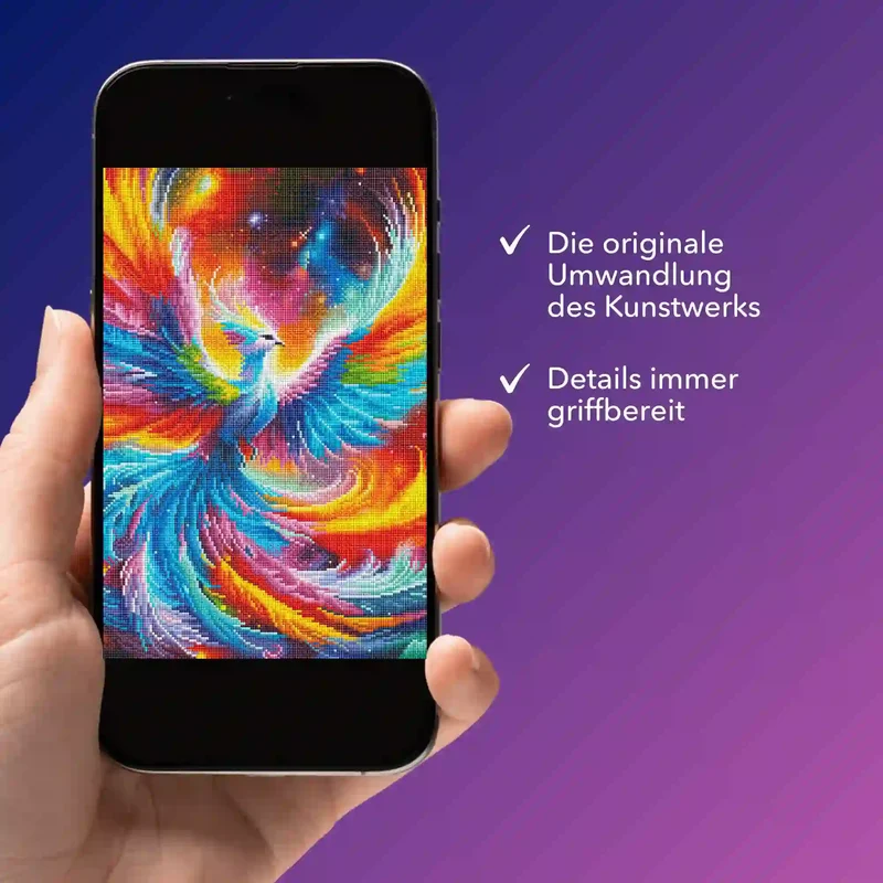 Digitale Bildmappe - Phönix der bunten Farben