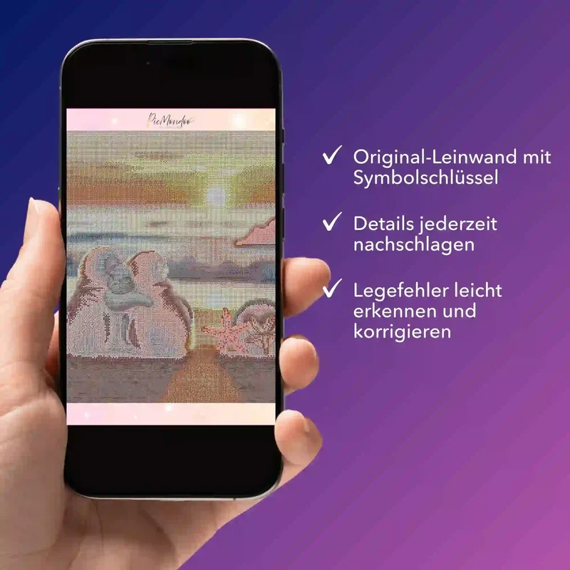 Digitale Bildmappe - Happy Family am Strand
