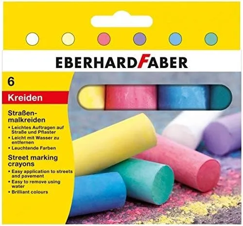 Eberhard Faber Straßenmalkreide 6er-Set