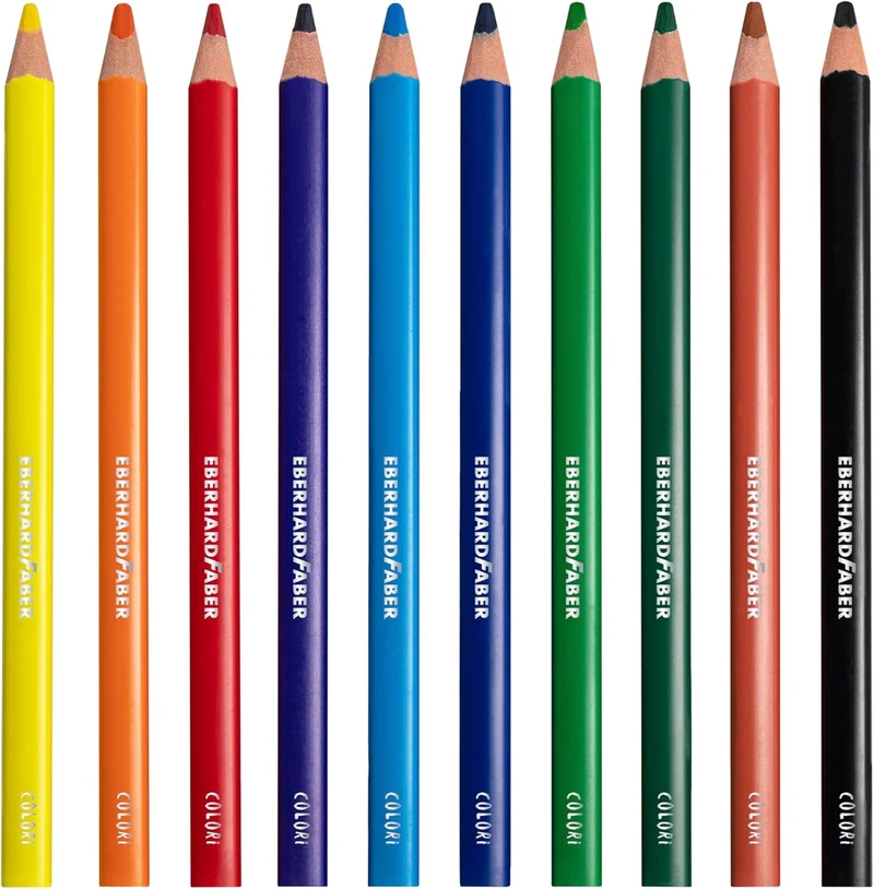 EBERHARD FABER Colori Buntstifte dick 10er Etui