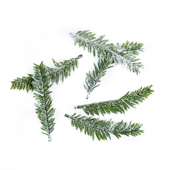 3D Green Branches, Set of 6