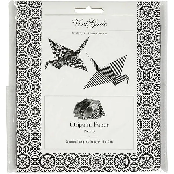 Create Craft - Origami Paper 15cm 50sheets Paris