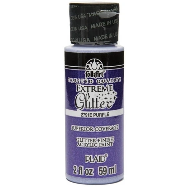 Folkart - Extreme Glitter - Purple 2oz