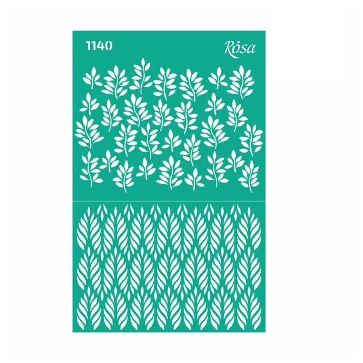 Rosa Talent Self-Adhesive Stencil, 13 x 20 cm, Pattern No. 1140