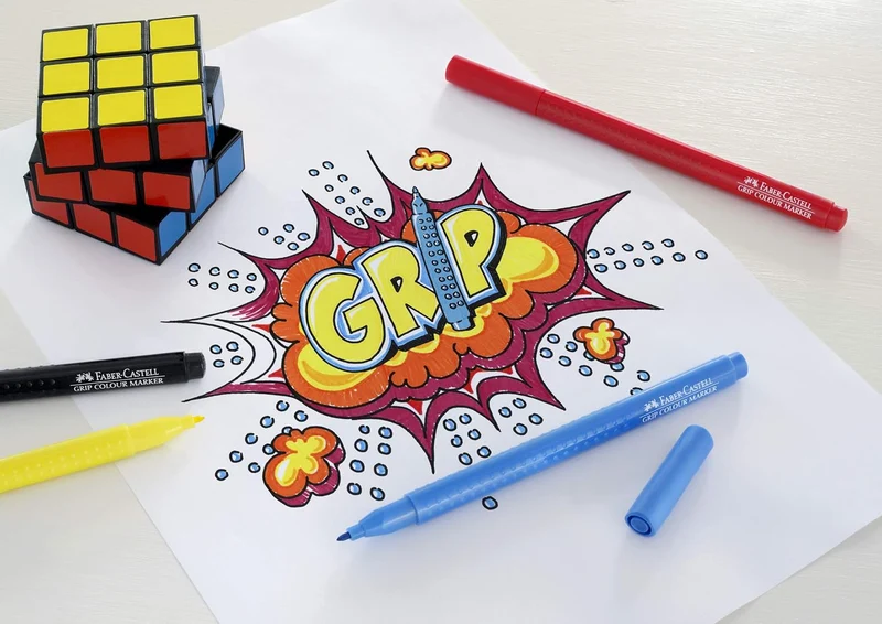 Faber-Castell Grip Colour Marker 10er Set