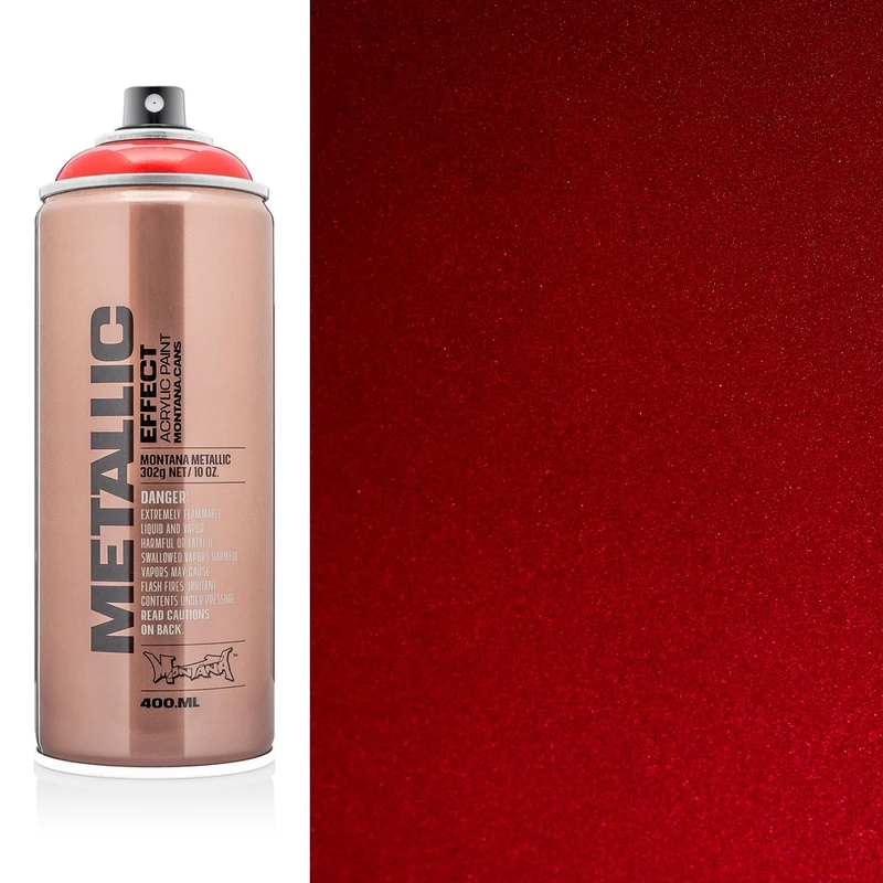 Montana Metallic EFFECT - Red - 400ml