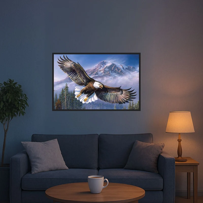 Diamond Painting - Adler der Berge