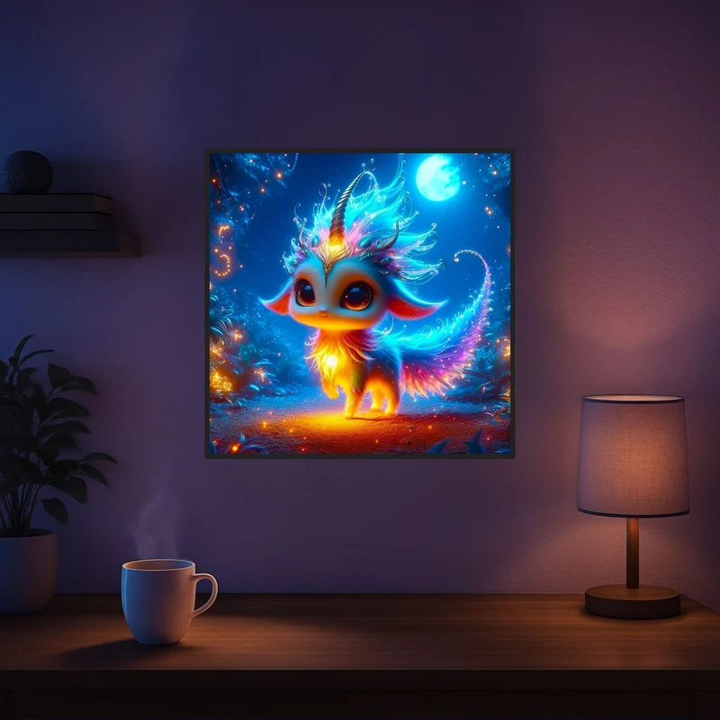 Diamond Painting - Mondscheintanz