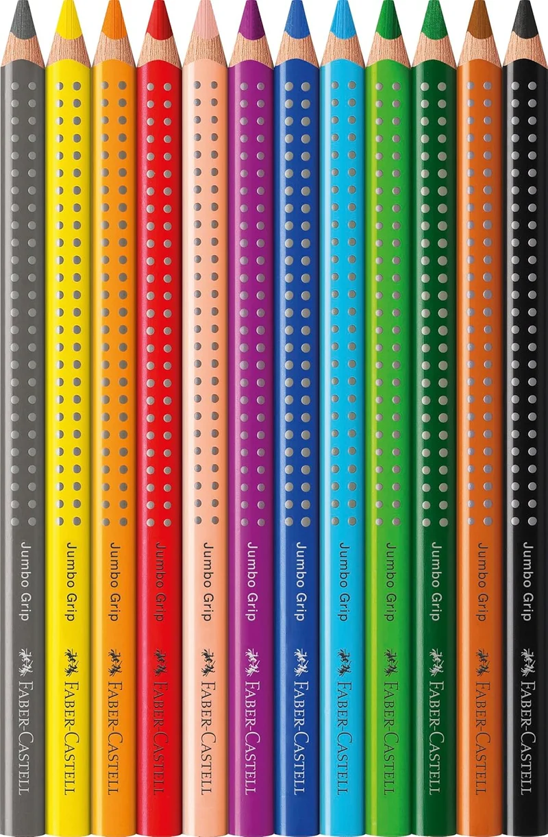 Faber-Castell Buntstift Jumbo Grip 12er Set FSC