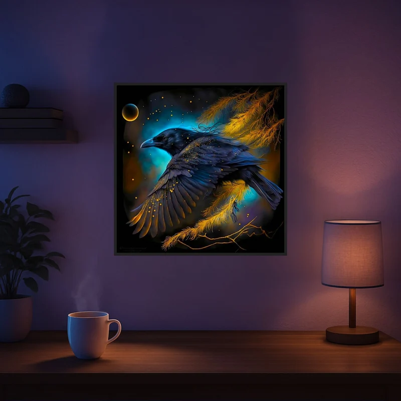 Diamond Painting - Hexenrabe