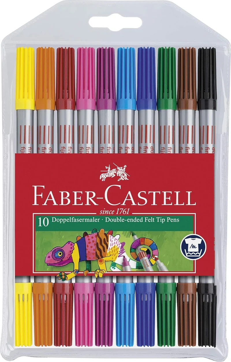 Faber-Castell Doppelfasermaler 10er Etui