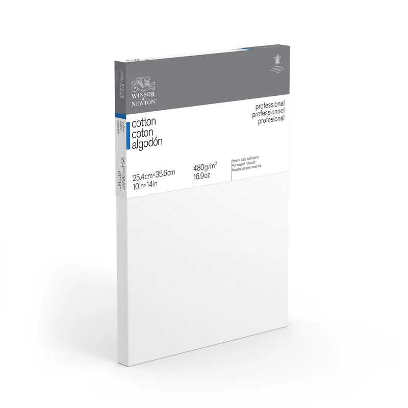 Winsor & Newton - Pro-Stretcher -Professional - Standard Edge - Cotton Canvas - 10X14IN