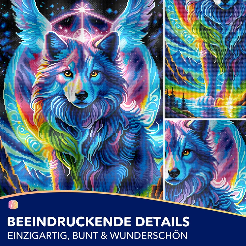 Diamond Painting - Geflügelter Wächter