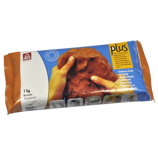 Sio Plus - Air-drying Clay - 1kg - Teracotta