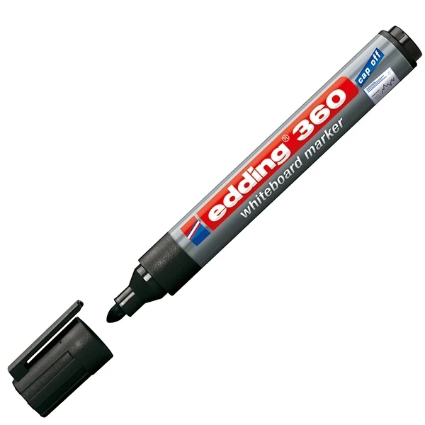 edding - 360 White Board Marker Black