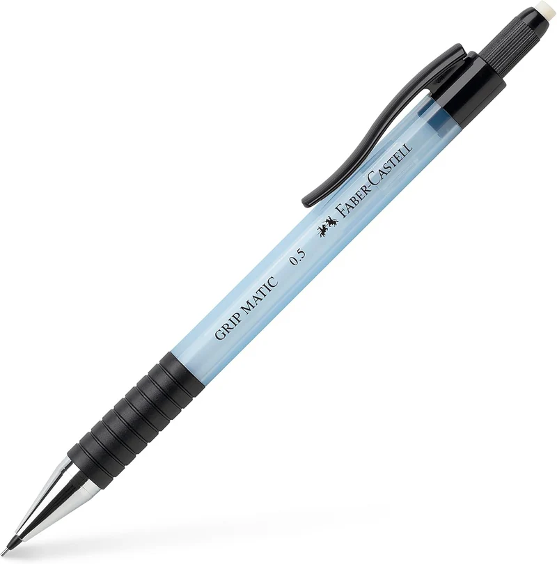 Faber-Castell GRIP MATIC 1375 Druckbleistift 0,5 mm – Sky Blue
