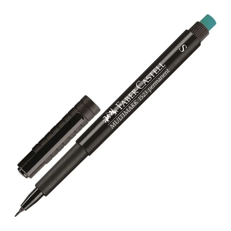 Faber-Castell Multimark 1523 S Permanentmarker schwarz