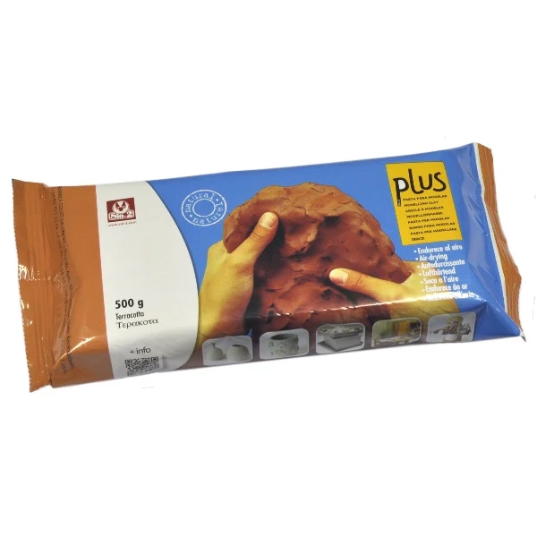Sio Plus - Air-drying Clay - 500gm - Teracotta
