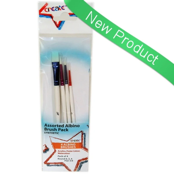 Create - 4 Albino Brush Set