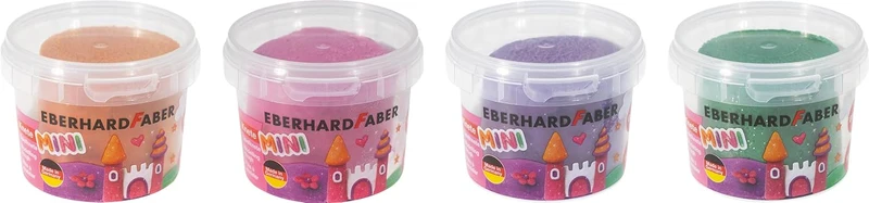Eberhard Faber Spielknete Glitzer 4er-Set