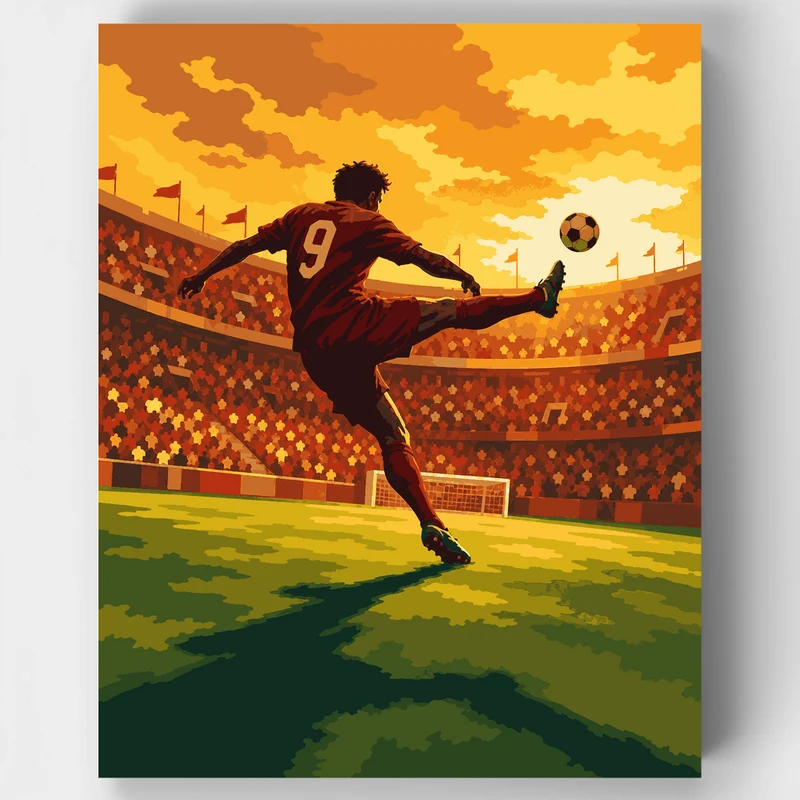 Number 9 Shot - Paint by Numbers Kit