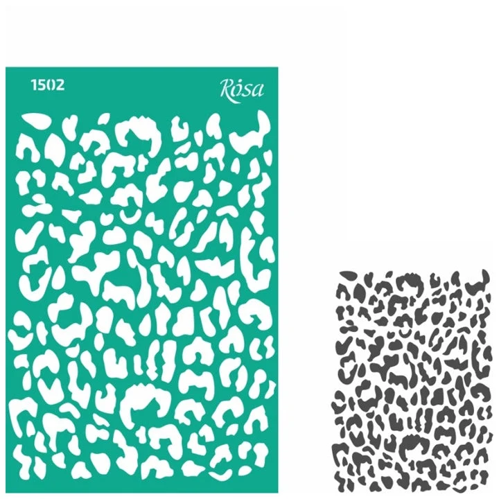 Rosa Talent Self-Adhesive Stencil 13 x 20 cm - Pattern No. 1502