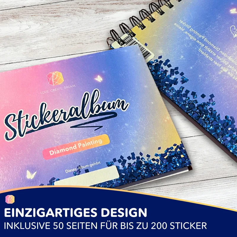 Diamond Painting Stickeralbum