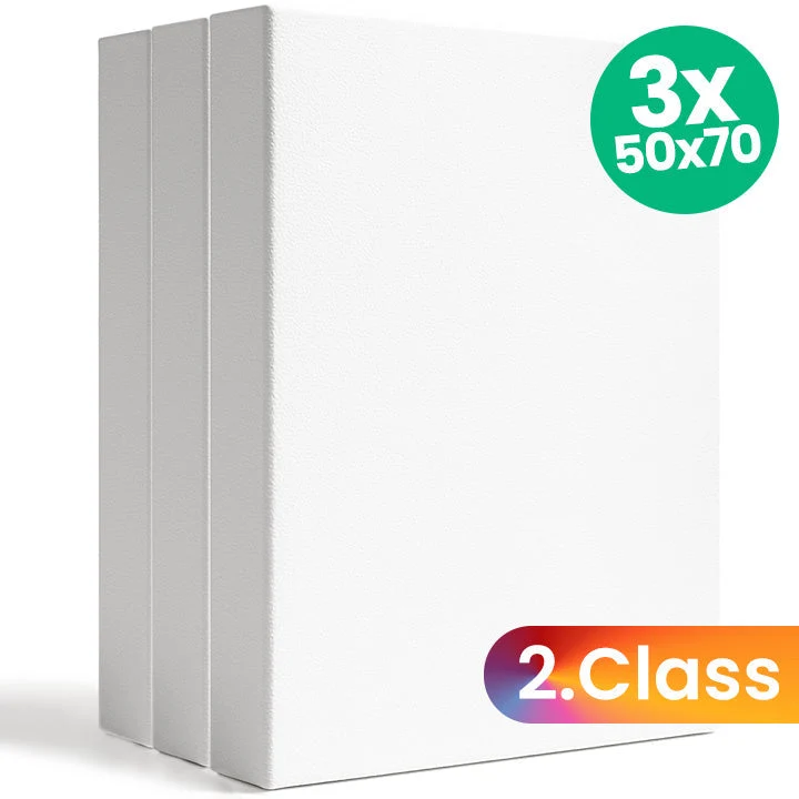 Set of 3 3D Canvases - 2nd Quality - 20x20 cm