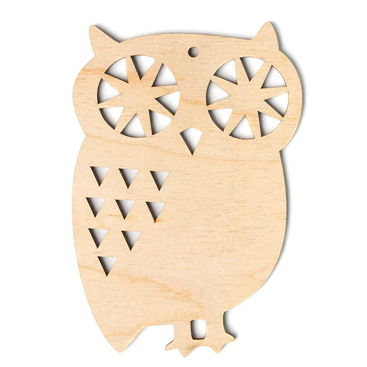 Wooden Christmas Decoration - Set of 5 - MXH702so