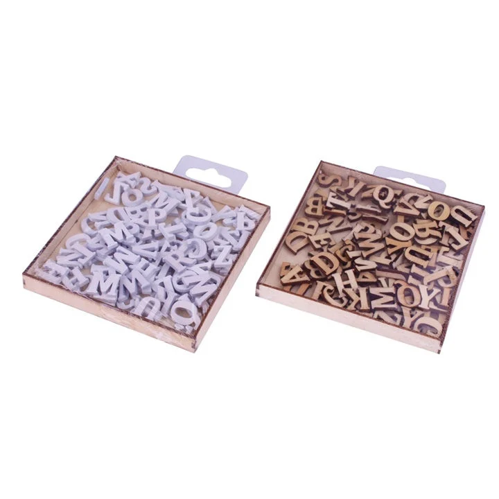Craft Sensations Wooden Letters, 104 pcs