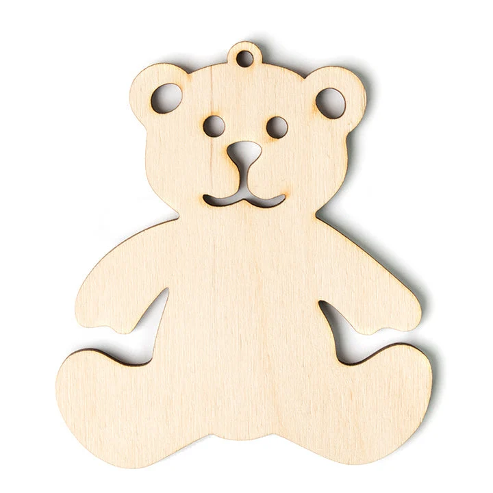 MXH Wooden Christmas Decoration Set of 5 - MXH702m