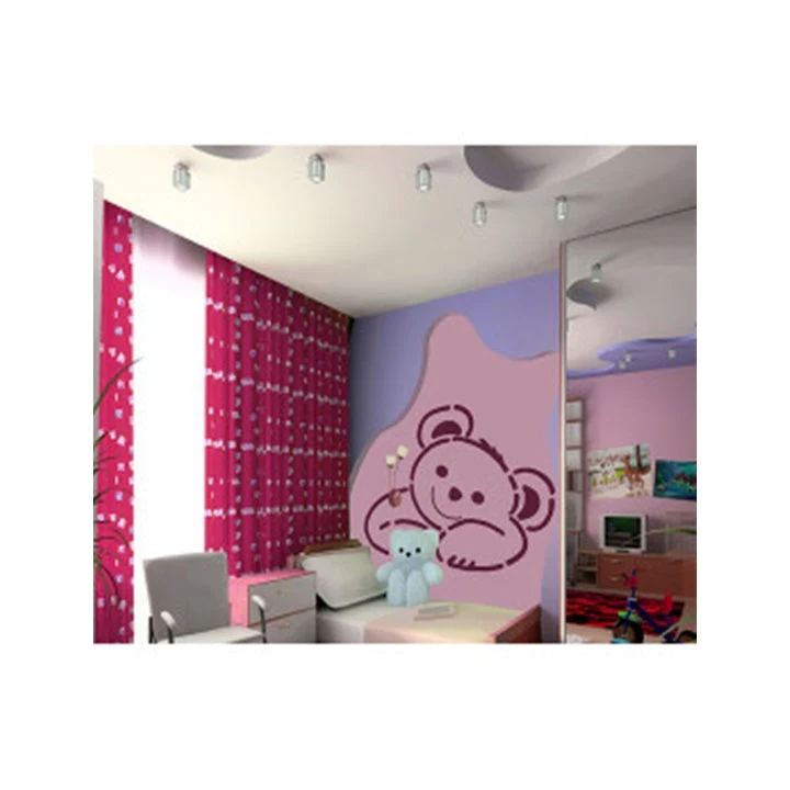 XXL Teddy Bear Stencil, 7-Piece, 140 x 100 cm