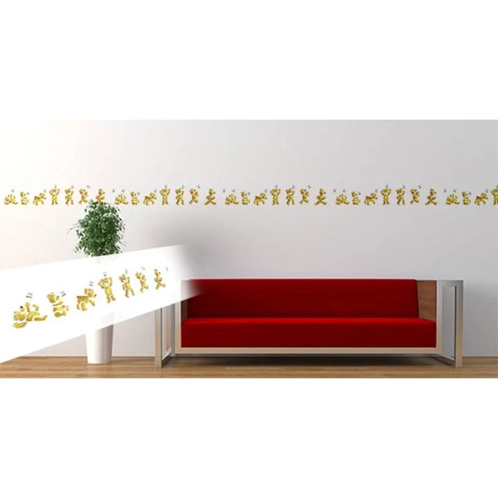 Little Bears Self-Adhesive Stencil, 11 x 70 cm