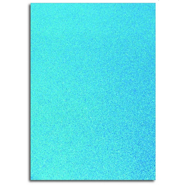 Dovecraft - A4 Glitter Card Topaz