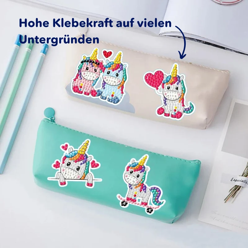Diamond Painting Sticker - Sweet Unicorn