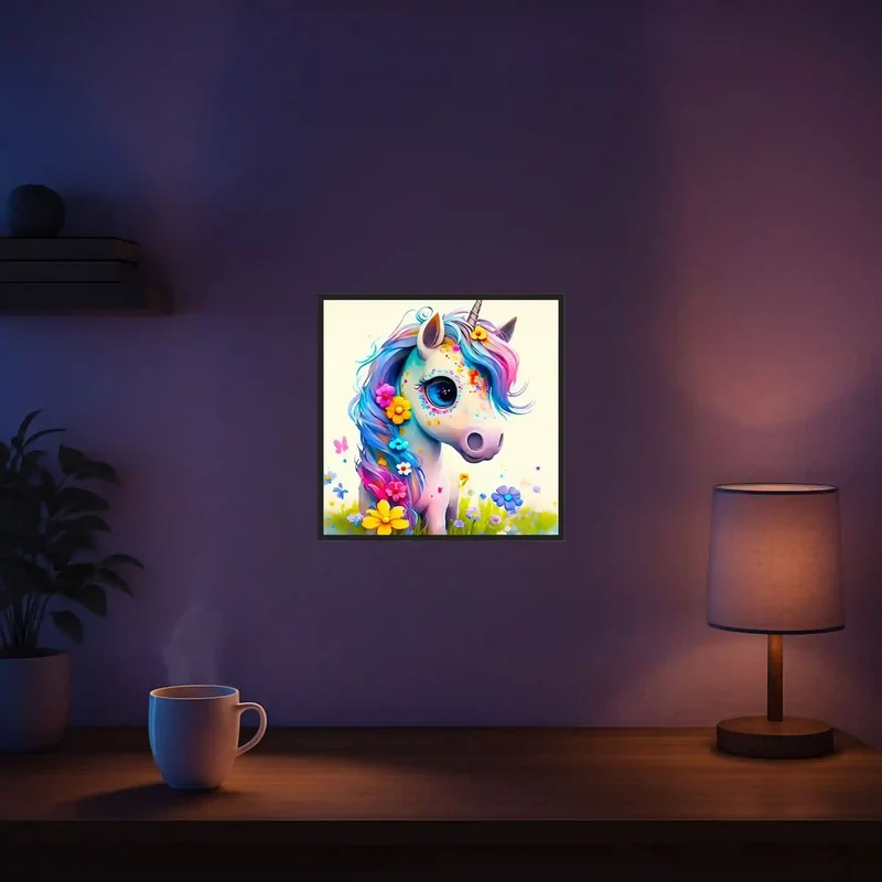 Diamond Painting Kids - Süßes Einhorn