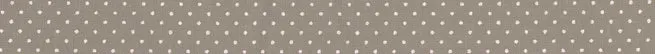 Schrägband Westfalen Capri 20mm Punkte taupe-weiß