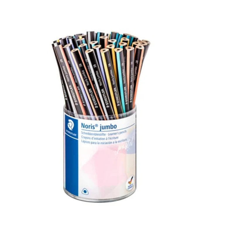 STAEDTLER Noris Jumbo Bleistift 2B Pastell Türkis ergonomisch