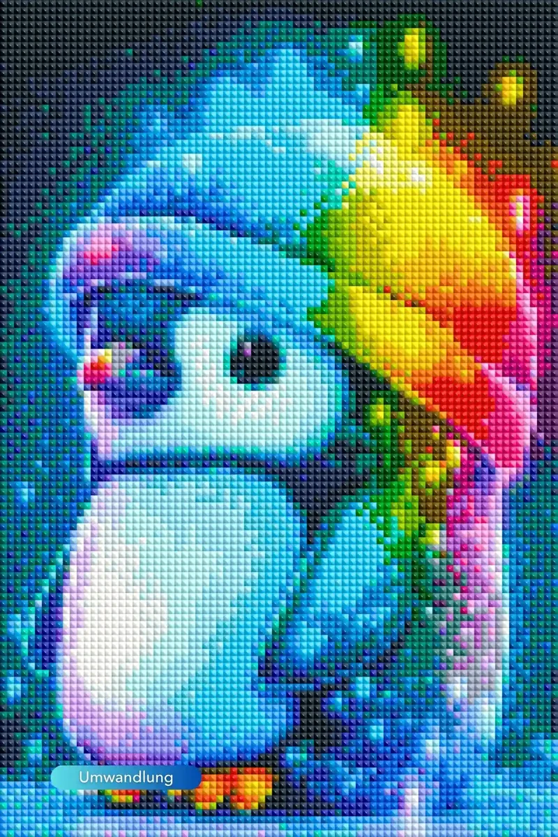 Diamond Painting Kids - Kleiner Pinguin