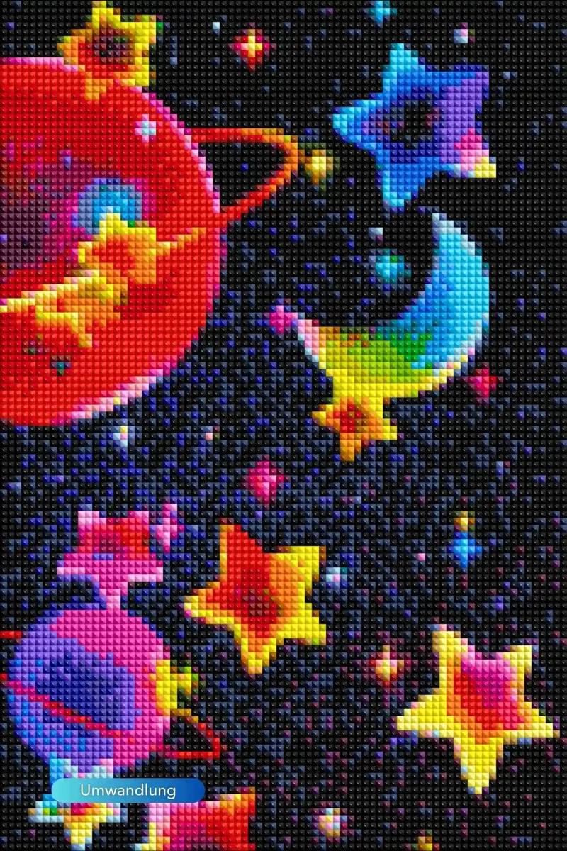Diamond Painting Kids - Buntes Universum