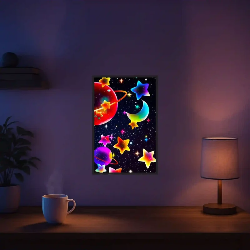 Diamond Painting Kids - Buntes Universum