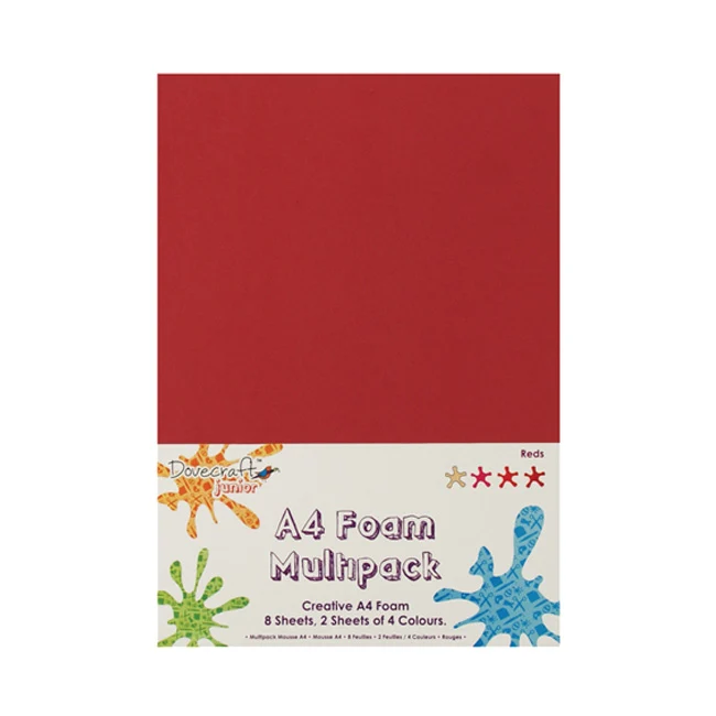 Dovecraft - Foam - Red 8pk - A4