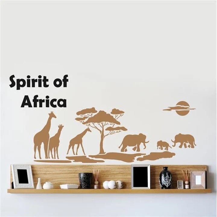 Spirit of Africa XXL 5-Piece Stencil, 140 x 84 cm